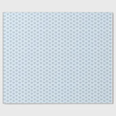 Ceramic lace light blue Wrapping Paper ラッピングペーパー (フラット)