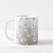 Ceramic mug, Daisy coffee mug, tea cup コーヒーマグカップ (左)