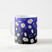 Ceramic mug, Daisy coffee mug, tea cup コーヒーマグカップ (正面左)