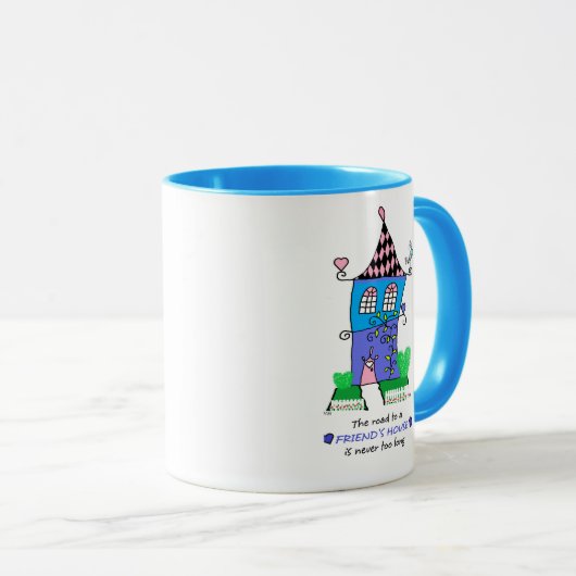 Ceramic Mug - Road to a Friend's House マグカップ (正面右)