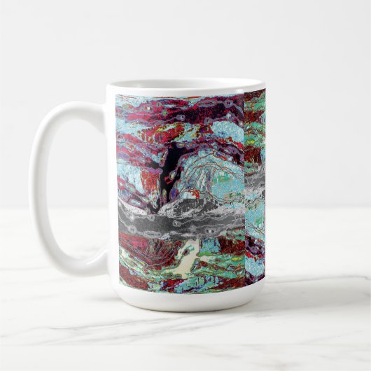 Ceramic Mug – Strata Pulse コーヒーマグカップ (左)
