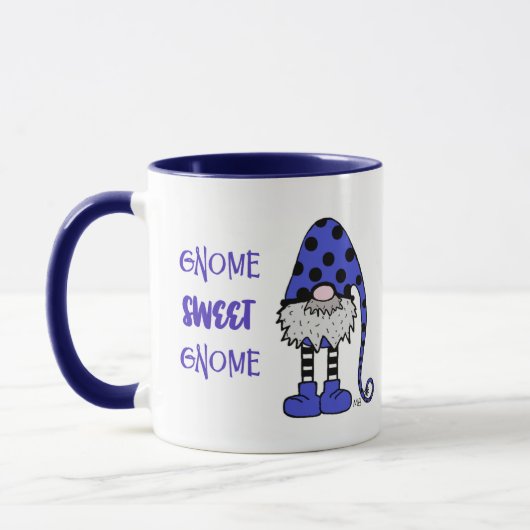 Ceramic Mug - Whimsical Gnome マグカップ (左)