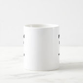 Ceramic mug with "Proud to be vegan" motif コーヒーマグカップ (中央)