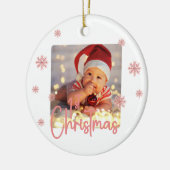 Ceramic Ornament Babys First Christmas Baby セラミックオーナメント (左)