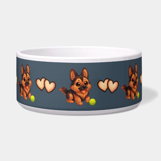 Ceramic Pet Bowl ボウル (正面)