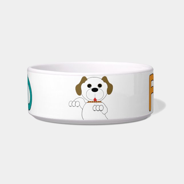 Ceramic Pet Bowl for you and your Dog! ボウル (正面)