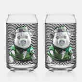 Ceramic Piggy Glass ガラス缶 (正面)