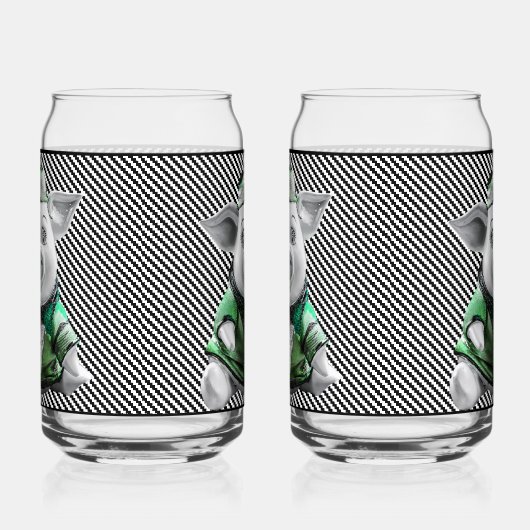 Ceramic Piggy Glass ガラス缶 (右)