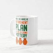 Ceramic Pottery Supplies For Pottery コーヒーマグカップ (正面左)