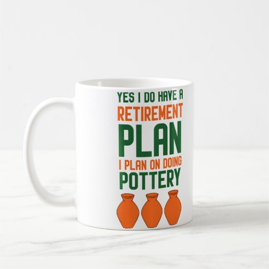 Ceramic Pottery Supplies For Pottery コーヒーマグカップ (左)