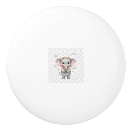 Ceramic Pull セラミックノブ (正面)