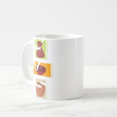 Ceramic Retro Kiln Pottery Lover I Pottery コーヒーマグカップ (正面左)
