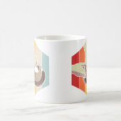 Ceramic Teacher Retro Pottery コーヒーマグカップ (中央)