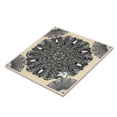 Ceramic Tile Beige A "The Touch Of Infinity" タイル (側面)