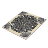 Ceramic Tile Beige B "The Touch Of Infinity" タイル (側面)