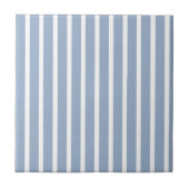 Ceramic Tile  Blue Stripe  タイル (正面)