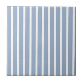Ceramic Tile  Blue Stripe  タイル