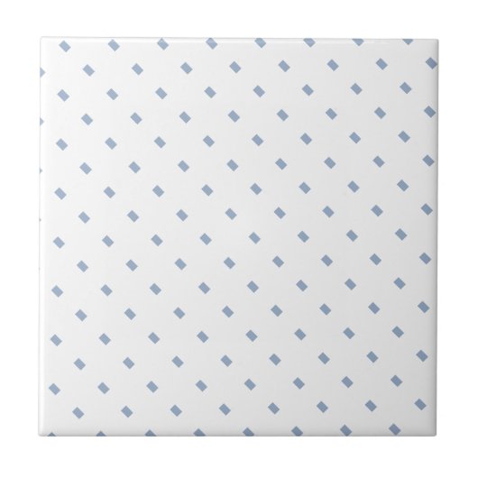 Ceramic Tile  Blue Stripe Square タイル (正面)