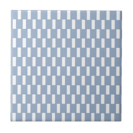 Ceramic Tile  Blue Stripe Square タイル