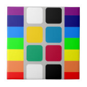 Ceramic Tile Colorful Colors タイル (正面)