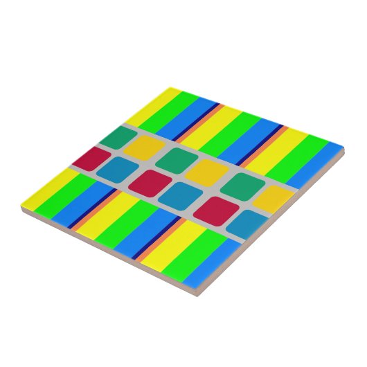 Ceramic Tile Colorful Colors タイル (側面)