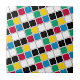Ceramic Tile Colorful Colors Square  タイル