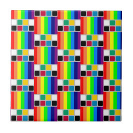 Ceramic Tile Colorful Colors Square  タイル