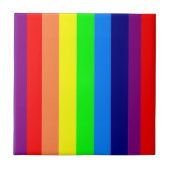 Ceramic Tile Colorful Colors Stripe タイル (正面)