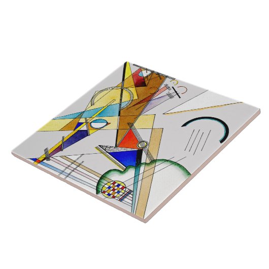 CERAMIC TILE - "Gewebe" - Wassily Kandinsky タイル (側面)