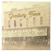 Ceramic Tile of Nutt House In Granbury, Texas タイル (正面)