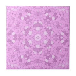 Ceramic Tile pink mosaic タイル