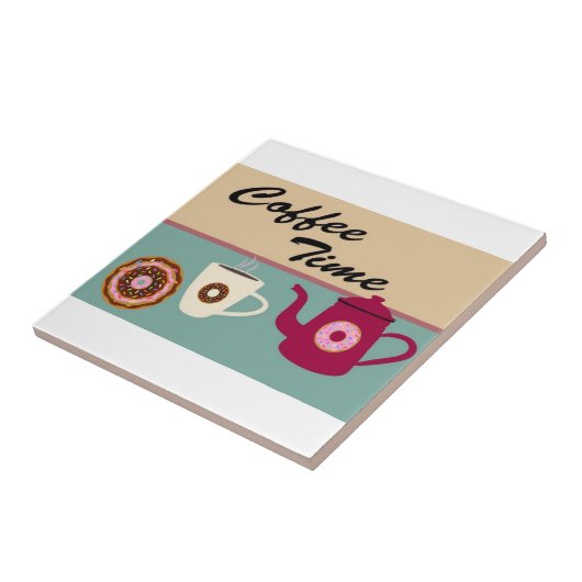 Ceramic Tile Rustic Coffee  タイル (側面)