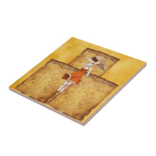 Ceramic Tile Rustic Lady タイル (側面)