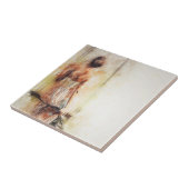 Ceramic Tile Rustic Woman  タイル (側面)
