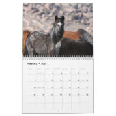 Cerbat Wild Horses Calendar カレンダー (2月 2026)