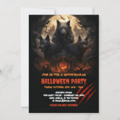 Cerberus：伝説のHell Hound Halloween 招待状 (正面)