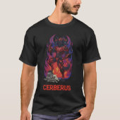 Cerberus Hell Guardian - Mythology Art Tシャツ (正面)