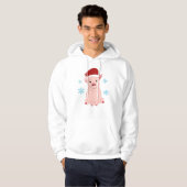 Cerdito navideño sonriente パーカ (正面フル)