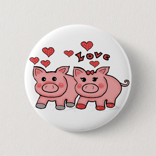 cerditos 缶バッジ (正面)