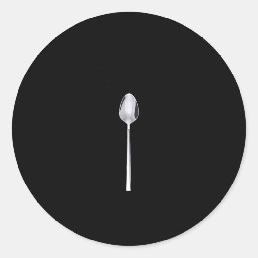 Cereal Killer Funny New  ラウンドシール (正面)