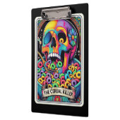 Cereal Killer Tarot – Skull Eating Cereal, Dark クリップボード (左)