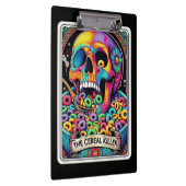 Cereal Killer Tarot – Skull Eating Cereal, Dark クリップボード (右)