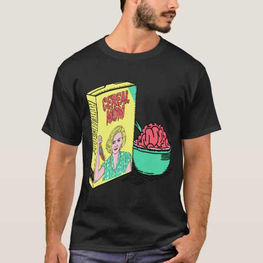 Cereal Mom retro Tシャツ (正面)