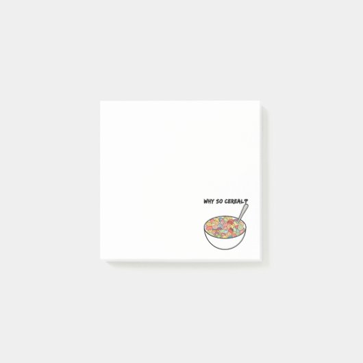 Cereal Post It Note ポストイット (正面)