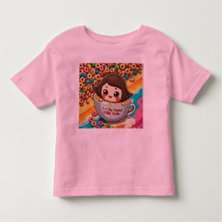 #CerealKillerCutieVibes-luckycharmpinkmagic トドラーTシャツ