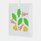 Ceremonia de Cerezo de Navidad Adorno Ceramic Orna ガラスオーナメント (正面左)