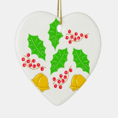 Ceremonia de Cerezo de Navidad Adorno Ceramic Orna セラミックオーナメント (右)