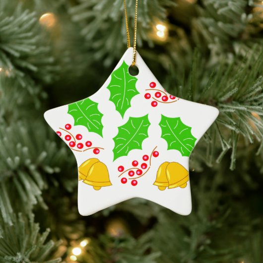 Ceremonia de Cerezo de Navidad Adorno Ceramic Orna セラミックオーナメント (ツリー)