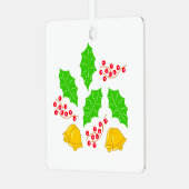 Ceremonia de Cerezo de Navidad Adorno Ceramic Orna メタルオーナメント (正面左)