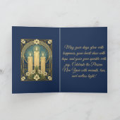 Ceremonial Candles of Nowruz Enlightenment and Joy カード (内部)